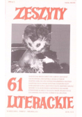 Zeszyty literackie 61 1/1998