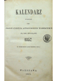 Kalendarz wydawany przez Obserwatoryum Astronomiczne Warszawskie 1857 r.