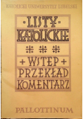 Listy katolickie