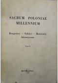 Sacrum Poloniae Millennium Tom X