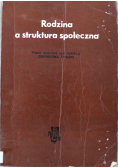 Rodzina a struktura społeczna