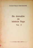 Sto dowodów na istnienie Boga Tom II