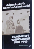Fragmenty wspomnień 1910 1945