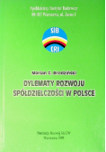 Dylematy rozwoju spółdzielczości w Polsce