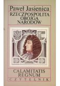 Rzeczpospolita Obojga Narodów Dzieje Agonii