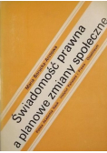 Świadomość prawna a planowe zmiany społeczne