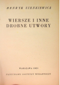 Wiersze i inne drobne utwory Dzieła XL