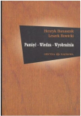 Pamięć wiedza wyobraźnia