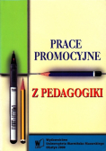Prace promocyjne z pedagogiki