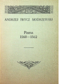 Modrzewski Pisma 1560 - 1562