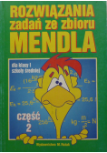 Rozwiązania zadań ze zbioru Mendla dla klasy I szkoły średniej Część 2