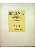 Rocznik Muzeum Narodowego w Warszawie XIII 1
