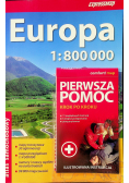 Atlas samochodowy Europa 1 800 000 plus pierwsza pomoc