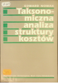 Taksonomiczna analiza struktury kosztów