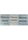 Historia estetyki Tom od I do III