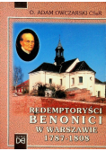 Redemptoryści Benonici w Warszawie 1787 - 1808