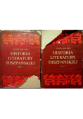 Historia literatury hiszpańskiej 2 tomy