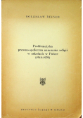 Problematyka prawno - społeczna nauczania religii w szkołach w Polsce 1918 - 1939