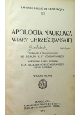 Apologia naukowa wiary chrześcijańskiej 1907 r
