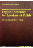 English Dictonary for Speakers of Polish