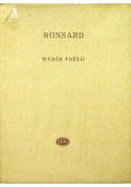 Ronsard Wybór poezji