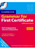 Cambridge Grammar for First Certificate with answers + CD