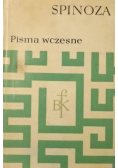 Pisma wczesne