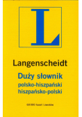 Duży słownik polsko hiszpański hiszpańsko polski