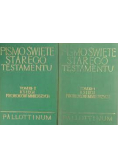 Pismo Święte Starego Testamentu Tom XII Księga Proroków Mniejszych 2 Części