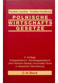 Polsnische wirtschafts gesstze Kodeks cywilny Kodeks handlowy