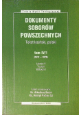 Dokumenty Soborów Powszechnych Tom IV / 1