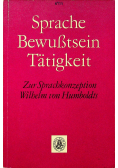 Sprache BewuBtsein Tatigkeit