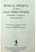 Biblia Święta to jest Całe Pismo Święte