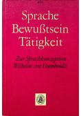 Sprache BewuBtsein Tatigkeit