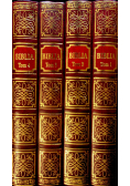 Biblia 4 tomy reprinty z 1599 r.