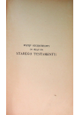 Wstęp szczegółowy do ksiąg św. Starego Testamentu 1927 r.