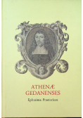 Athenae Gedanenses Ephraima Praetoriusa
