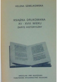 Książka drukowana XV XVIII wieku