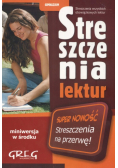Streszczenia lektur z mini ściągą