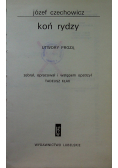 Koń rydzy utwory prozą