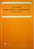 Teoria muzyki w średniowieczu Wybrane zagadnienia
