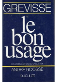 Le Bon Usage Grammaire Francaise