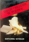 Dzieje cenzury w Polsce do 1918 roku