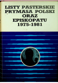 Listy pasterskie Prymasa Polski oraz Episkopatu 1975  1981