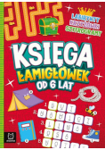 Księga łamigłówek od 6 lat. Labirynty, krzyżówki, szyfrogramy