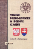 Stosunki polsko słowackie w I połowie XX wieku