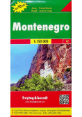 Montenegro mapa samochodowa
