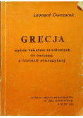 Grecja wybór tekstów źródłowych do ćwiczeń z historii starożytnej
