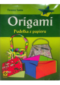 Origami pudełka z papieru