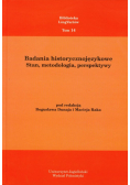 Badania historycznojęzykowe